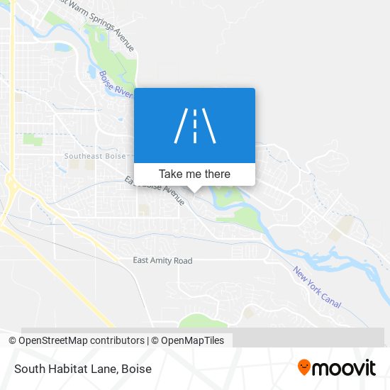 Mapa de South Habitat Lane