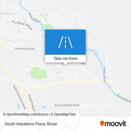 South Impatiens Place map