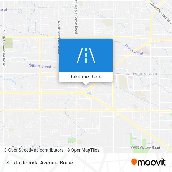 Mapa de South Jolinda Avenue