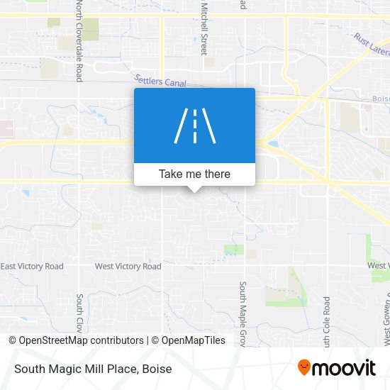 Mapa de South Magic Mill Place