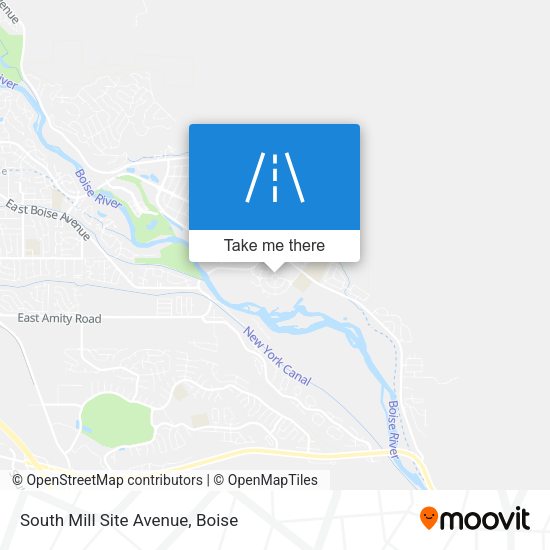 South Mill Site Avenue map