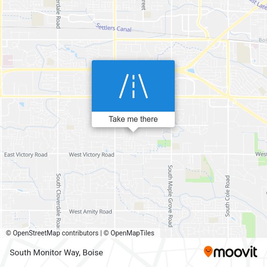 Mapa de South Monitor Way