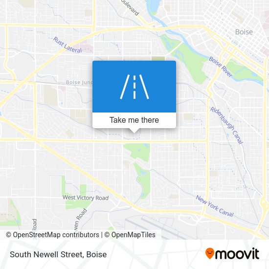 Mapa de South Newell Street