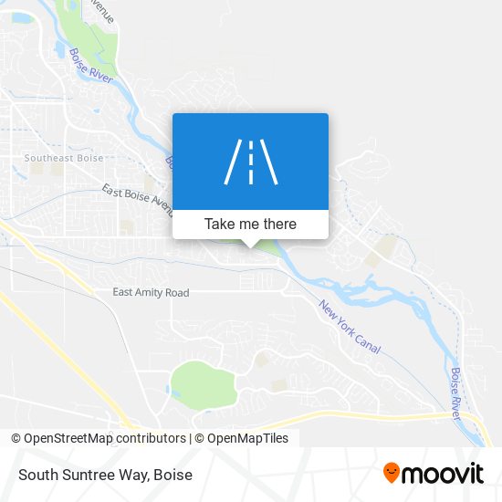 South Suntree Way map