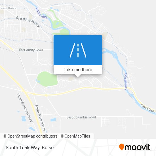 Mapa de South Teak Way