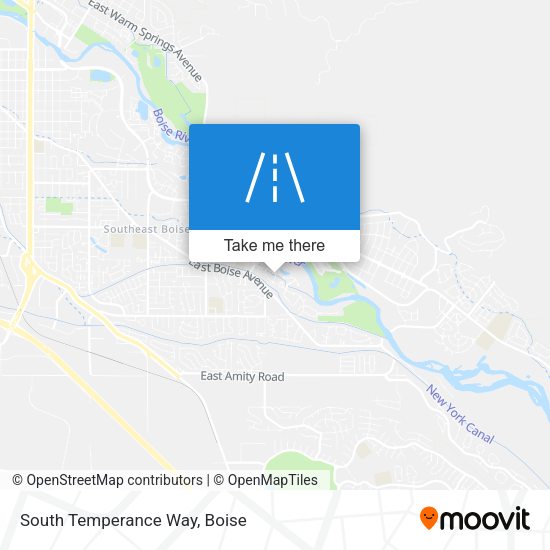 South Temperance Way map