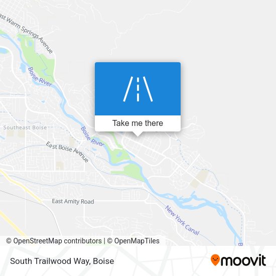 South Trailwood Way map