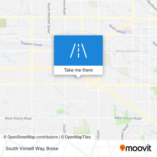 Mapa de South Vinnell Way