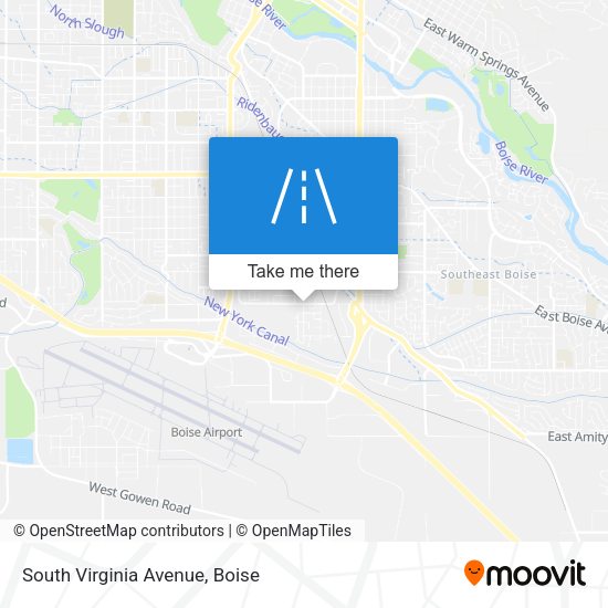 Mapa de South Virginia Avenue