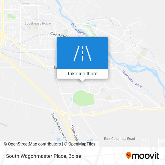 South Wagonmaster Place map