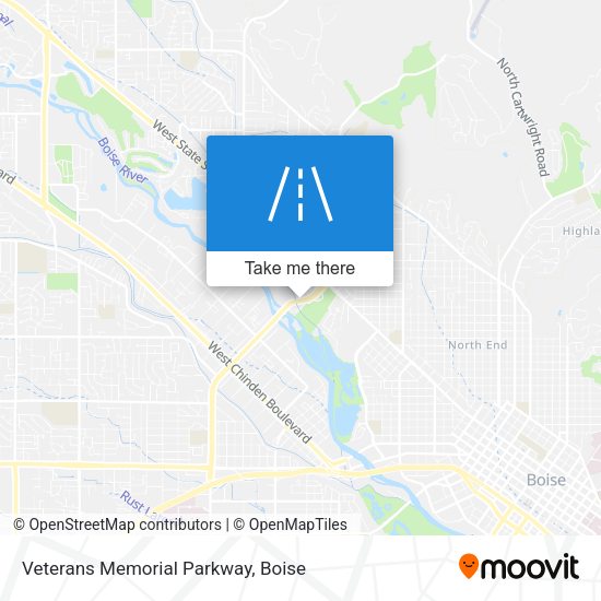 Mapa de Veterans Memorial Parkway