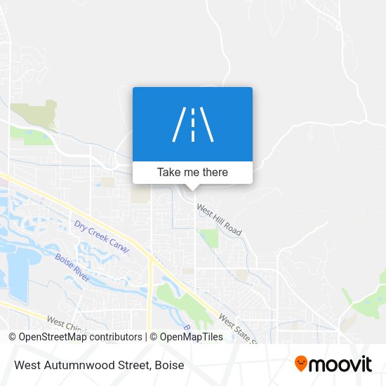 Mapa de West Autumnwood Street
