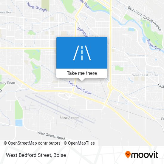 Mapa de West Bedford Street