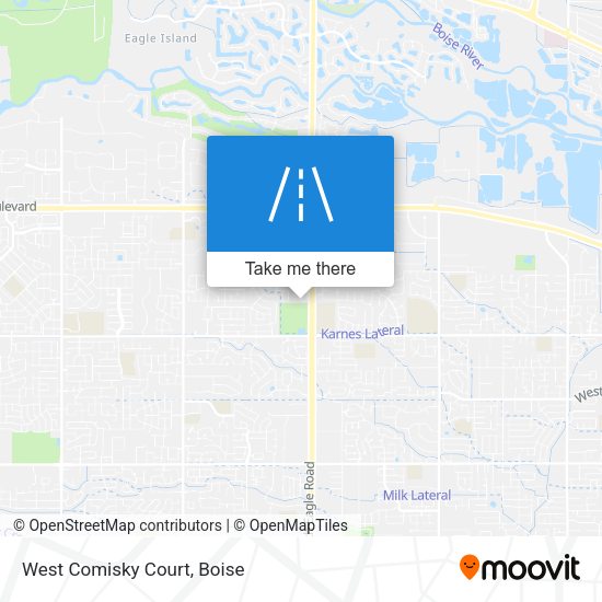 Mapa de West Comisky Court
