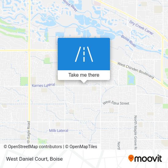 Mapa de West Daniel Court