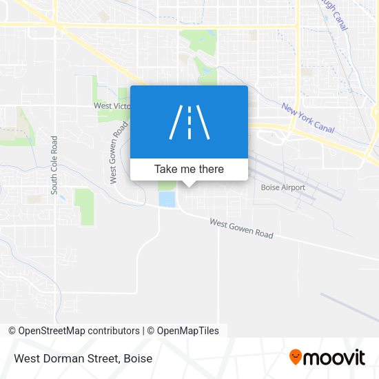 Mapa de West Dorman Street