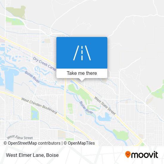 Mapa de West Elmer Lane