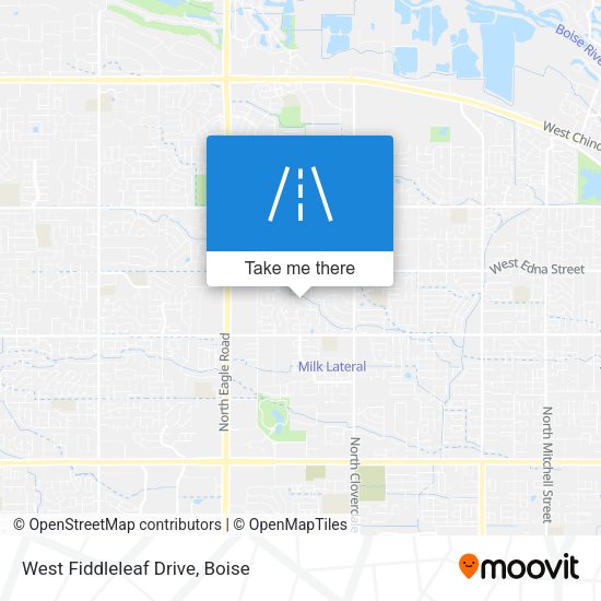 West Fiddleleaf Drive map