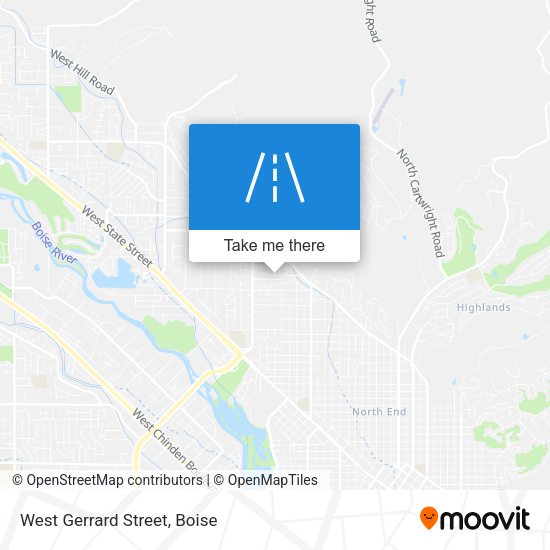 Mapa de West Gerrard Street