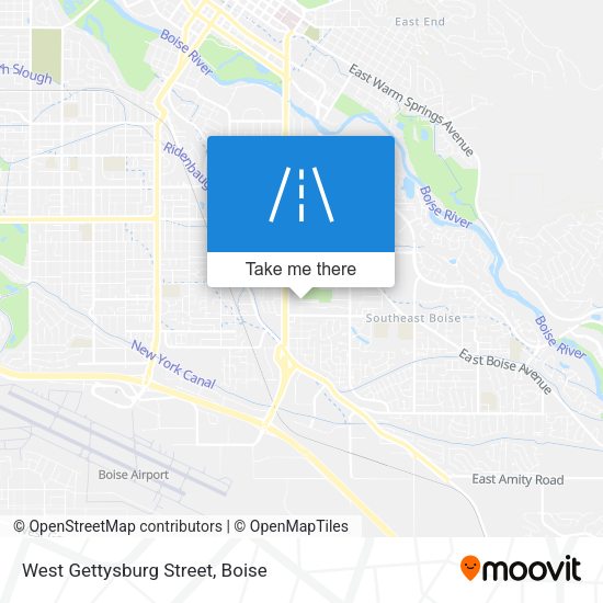 West Gettysburg Street map