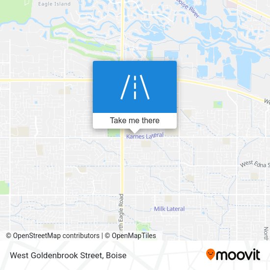 West Goldenbrook Street map