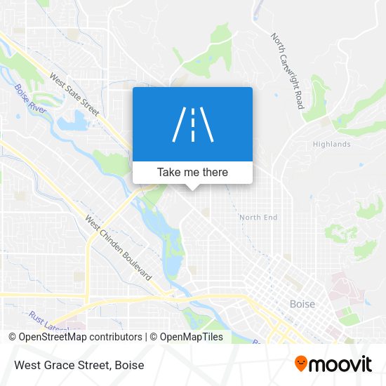 Mapa de West Grace Street