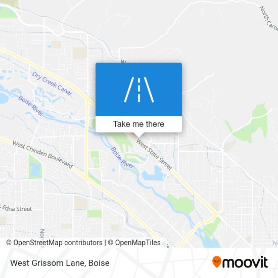 Mapa de West Grissom Lane