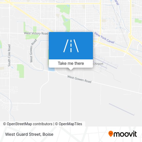 Mapa de West Guard Street