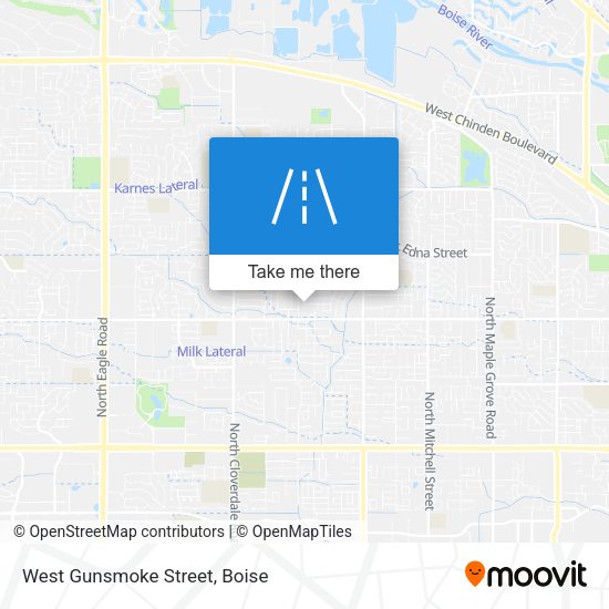 Mapa de West Gunsmoke Street