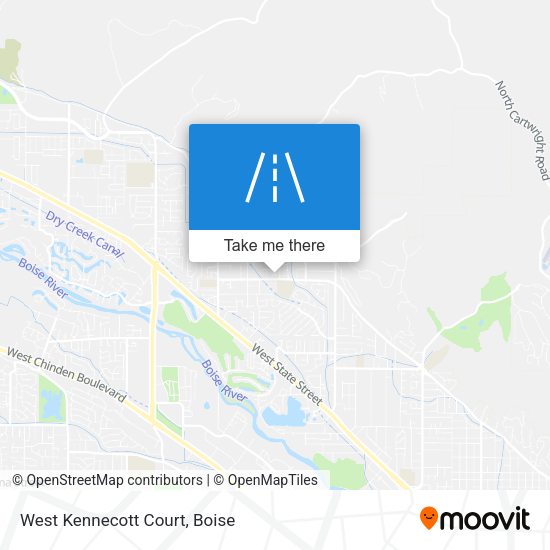 West Kennecott Court map
