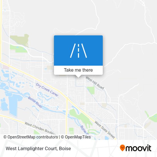 Mapa de West Lamplighter Court