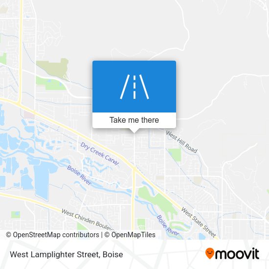 West Lamplighter Street map
