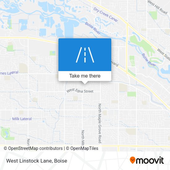 Mapa de West Linstock Lane