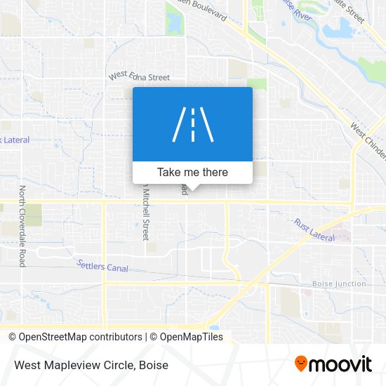 West Mapleview Circle map