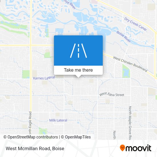 Mapa de West Mcmillan Road
