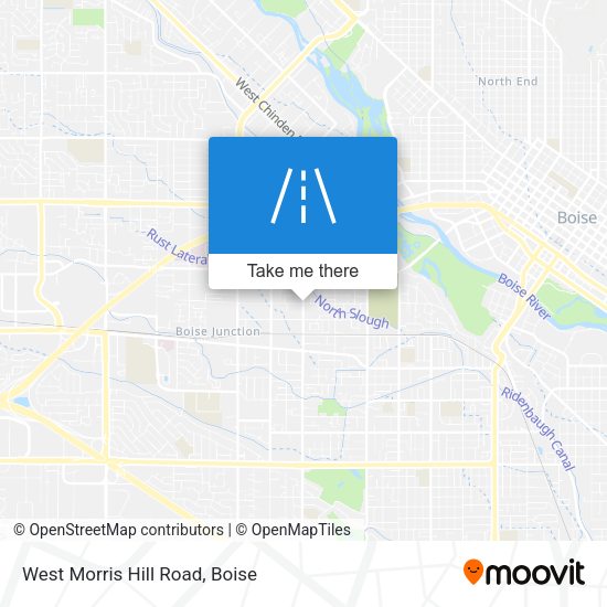 Mapa de West Morris Hill Road