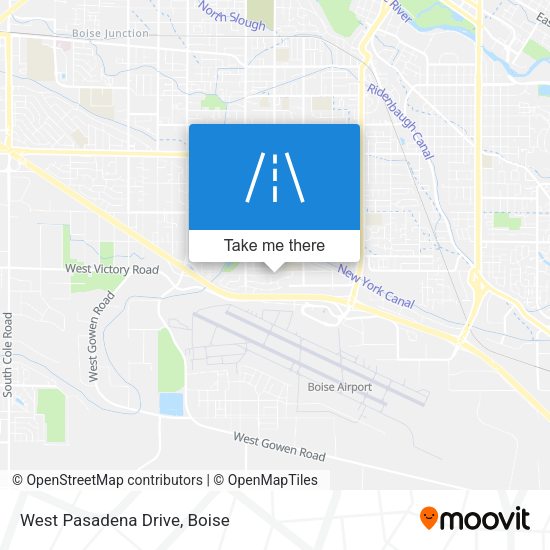Mapa de West Pasadena Drive