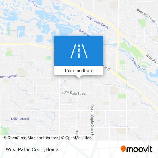 Mapa de West Pattie Court
