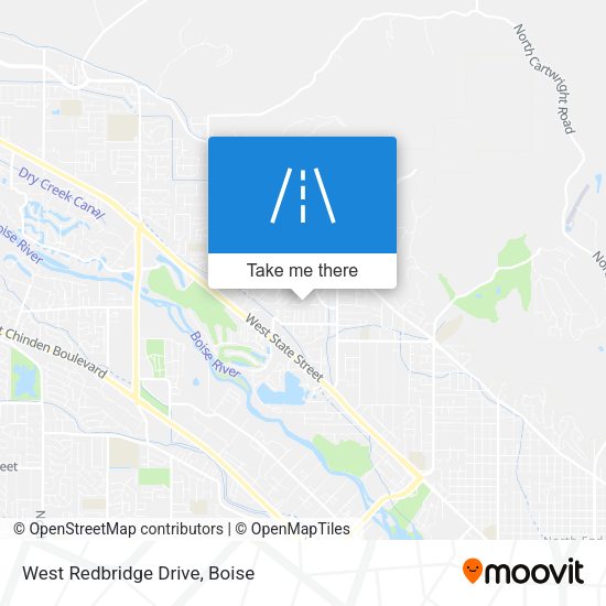 Mapa de West Redbridge Drive