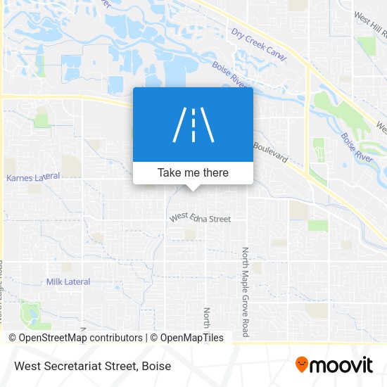 Mapa de West Secretariat Street