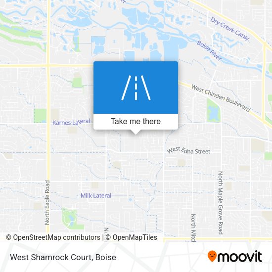 Mapa de West Shamrock Court