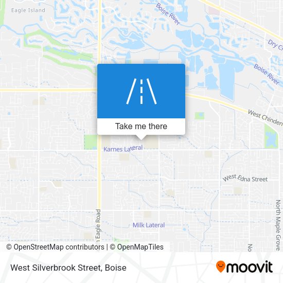 Mapa de West Silverbrook Street