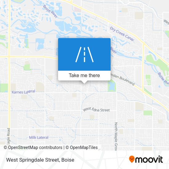West Springdale Street map