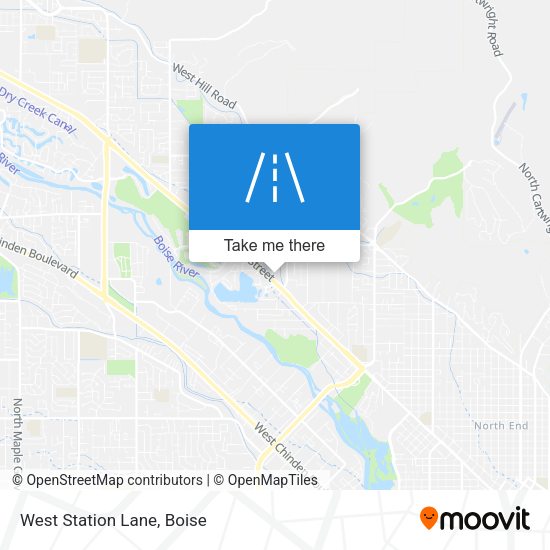 Mapa de West Station Lane