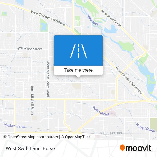 Mapa de West Swift Lane