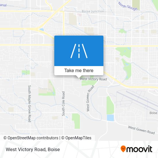 Mapa de West Victory Road
