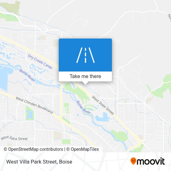 Mapa de West Villa Park Street