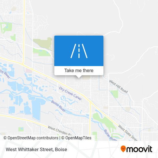 Mapa de West Whittaker Street