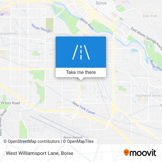 Mapa de West Williamsport Lane