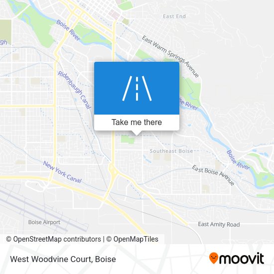 Mapa de West Woodvine Court